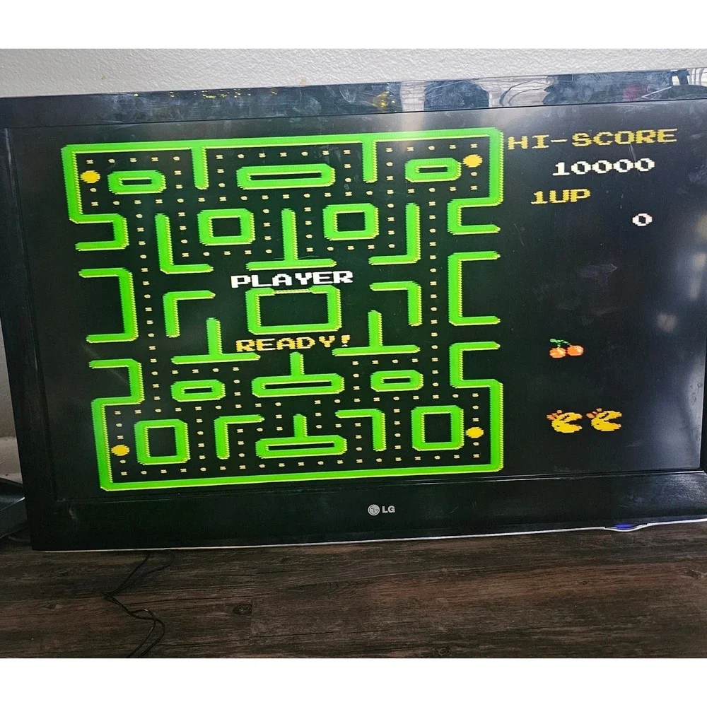 1993 Bandai Namco Ms. Pac-Man TV Plug & Play Video‎ Classic Arcade Game System